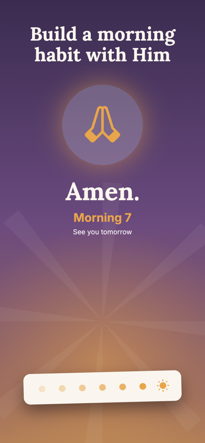 Morning Grace call history and streak screen
